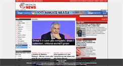 Desktop Screenshot of monza-news.it